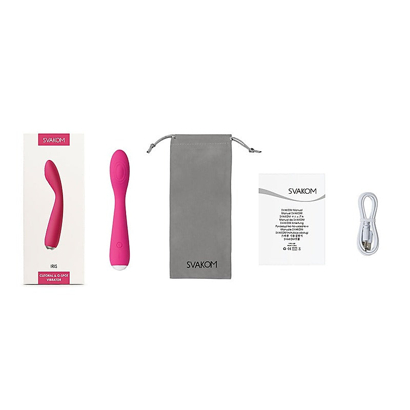 Iris Flexible Clitoral and G-Spot Vibrator by Svakom - Waterproof Vibrators