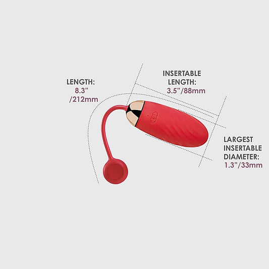 Svakom Ella App Controlled Vibrating Love Eggs