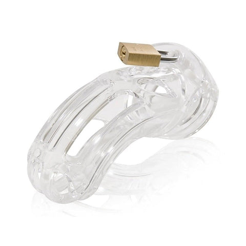 Professional-Grade The Curve Clear by BDStyle - Male Chastity