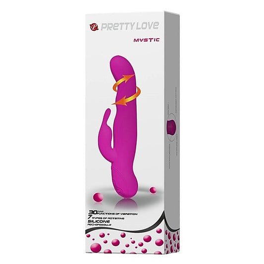 Pretty Love Rotating G-Spot and Clitoral Massager - Rabbit Vibrators