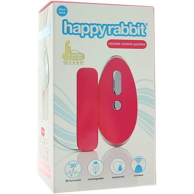 Happy Rabbit Remote Control Knicker Vibe by Love Honey - Remote Control Vibrators