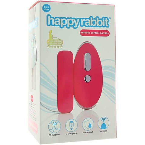 Happy Rabbit Remote Control Knicker Vibe by Love Honey - Remote Control Vibrators
