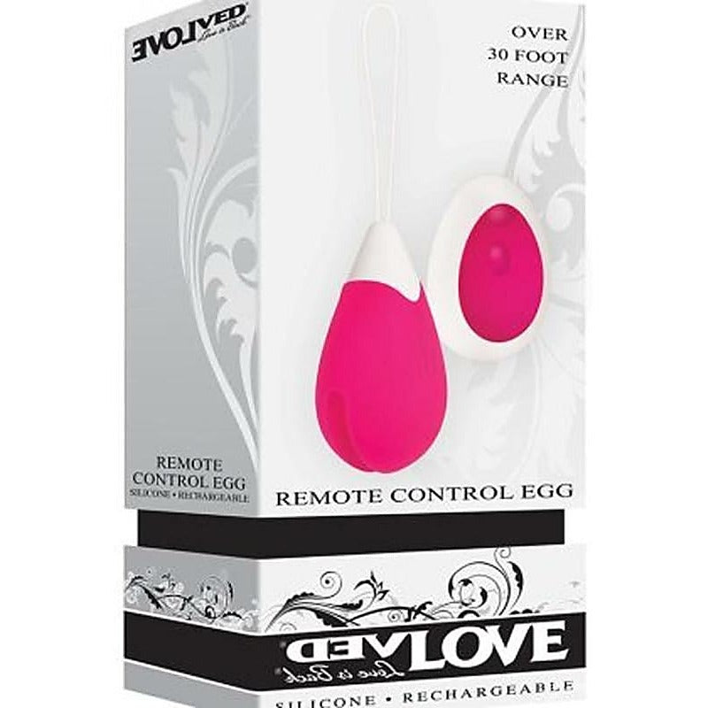 Professional Remote Control Egg by Evolved - Remote Control Vibrators