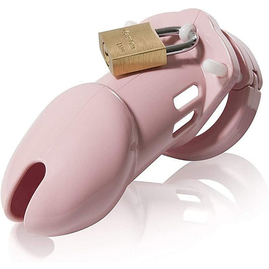 CB-6000 Cock Cage Set Pink - Male Chastity