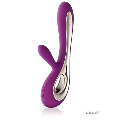 Soraya 2 Double Pleasure Rabbit Vibrator by Lelo - G-Spot Vibrators