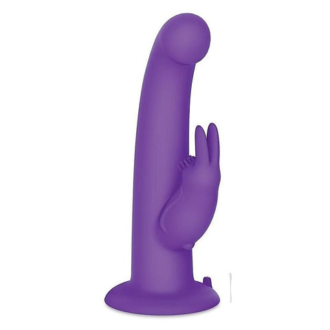 The G-Spot Rotating Rabbit Peg Purple