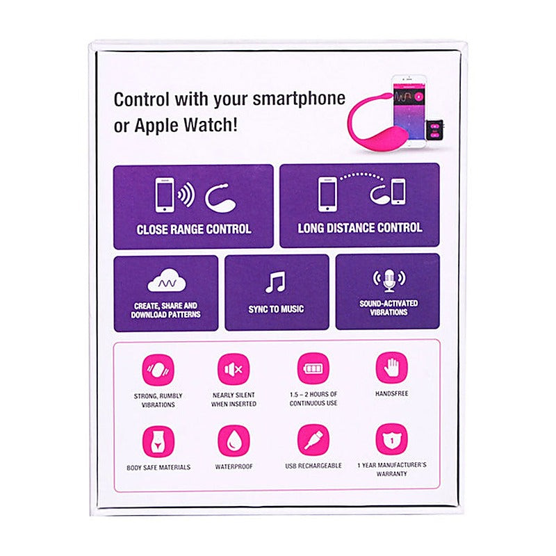 Lush Bluetooth Remote Control G Spot Vibrator by Lovense - Remote Control Vibrators