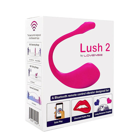 Lush 2 App Controlled G Spot Massager by Lovense - Remote Control Vibrators
