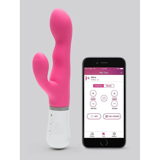 Lovense Nora Bluetooth Compatible Rabbit Vibrator