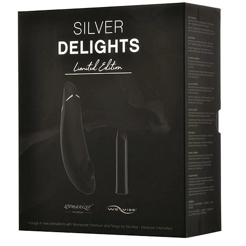 Womanizer x We-Vibe Silver Delights by Love Honey - Clit Ticklers and Pulsators