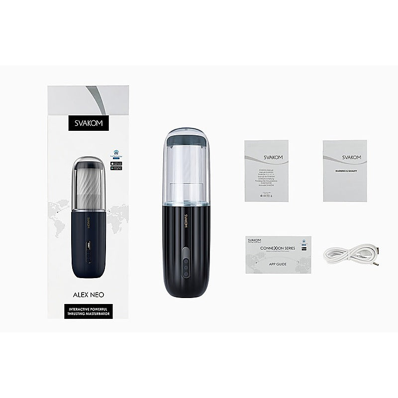 Alex Neo Interactive Thrusting Male Stroker by Svakom - Luxury Sex Toys