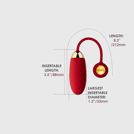 Svakom Ella Neo Interactive App Controlled Love Egg Massager