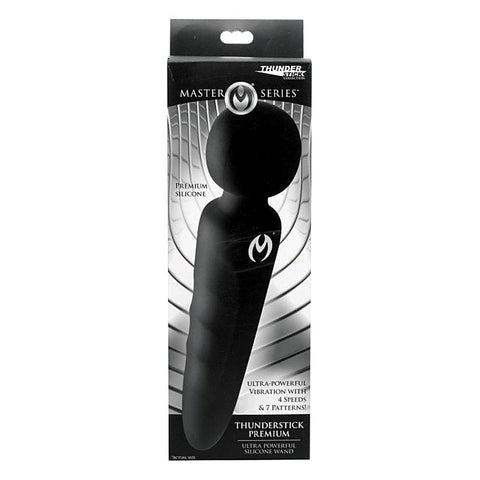 Master Series Thunderstick Premium Ultra Powerful Silicone Wand - Body Wands