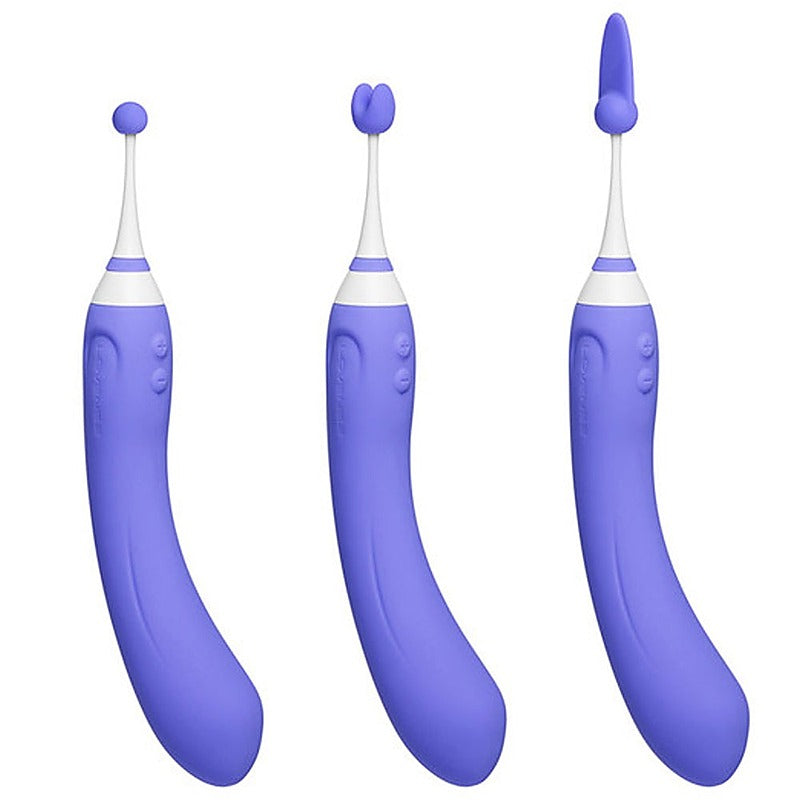 Hyphy Bluetooth Dual End G Spot Vibrator by Lovense - Clit Ticklers and Pulsators