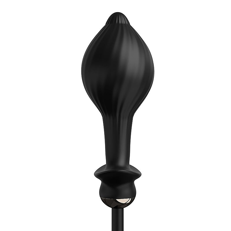 Anal Fantasy Auto Throb Inflatable Vibrating Butt Plug - Inflatable Dildos and Vibrators