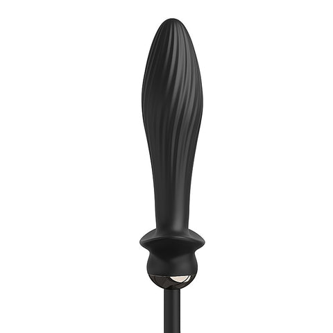 Anal Fantasy Auto Throb Inflatable Vibrating Butt Plug - Inflatable Dildos and Vibrators