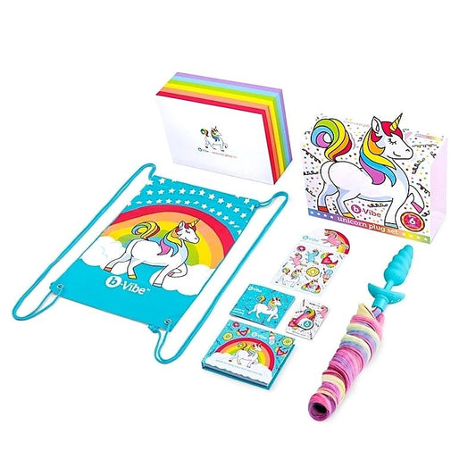 Enchanting Unicorn Pleasure - B-Vibe Limited Edition Set - Luxury Sex Toys