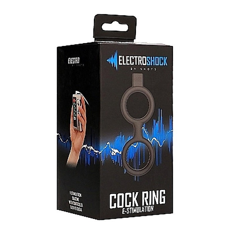 Premium Electroshock Cock Ring by Shots Toys - Electro Sex