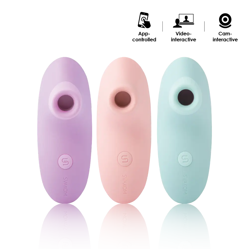 Svakom Pulse Lite Neo Interactive Clitoral Stimulator Clit Ticklers and Pulsators