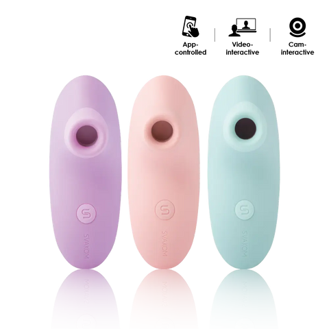 Svakom Pulse Lite Neo Interactive Clitoral Stimulator - Clit Ticklers and Pulsators
