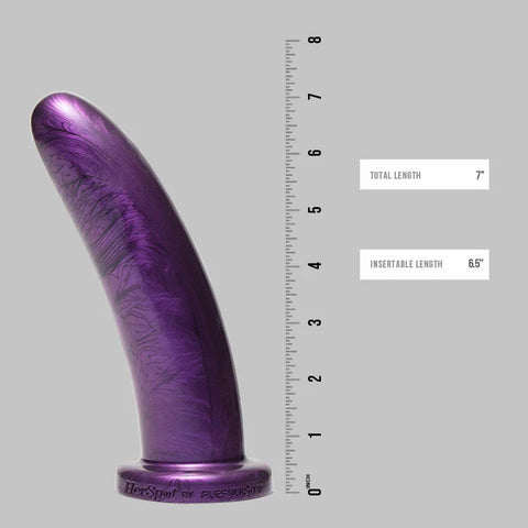 Fleshlight Plum Orchid Realistic Silicone Dildo - Realistic Dildos