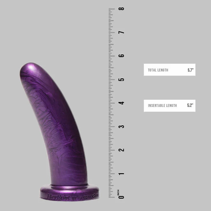 Fleshlight Plum Orchid Realistic Silicone Dildo Realistic Dildos