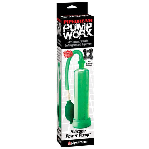 Pump Worx Silicone Power Penis Enlargement Pump - Penis Pumps And Stretchers