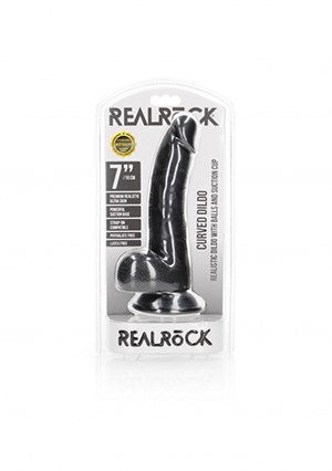 REALROCK Curved Dildo - Lifelike Sensations for Unforgettable Orgasms - Realistic Dildos