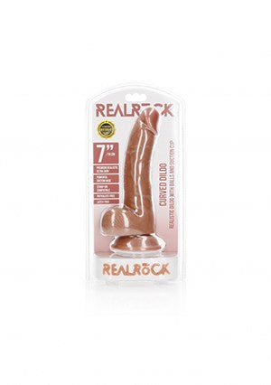 REALROCK Curved Dildo - Lifelike Sensations for Unforgettable Orgasms - Realistic Dildos