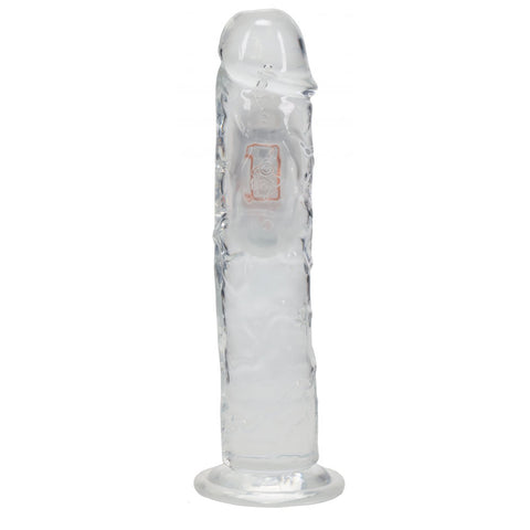 REALROCK No Balls Rechargeable LED Vibrating Dong - Vibrating Dildos