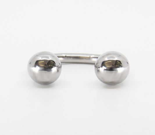 Love In Leather Stainless Steel Mens Glans Ring - Steel Cock Rings