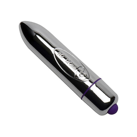 120Mm Vibrating Bullet Massager By Rocks Off - Steel Sex Toys