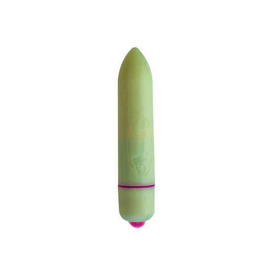Rocks Off Gorgeous Glow in the Dark 7 Speed 80mm - Waterproof Vibrators