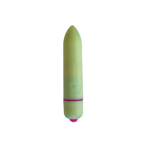 Gorgeous Glow in the Dark 7 Speed 80mm by Rocks Off - Waterproof Vibrators