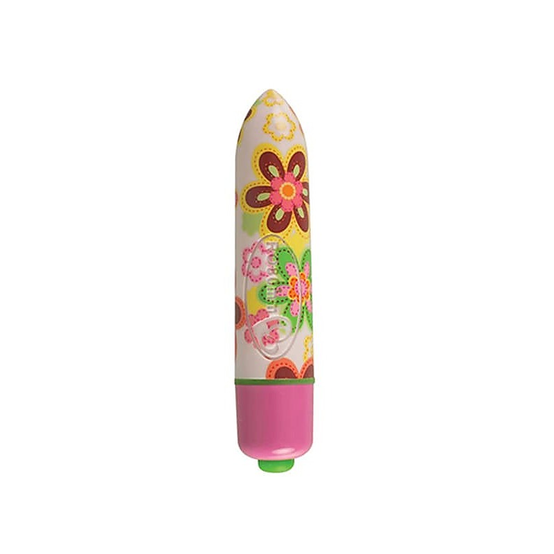 Flower Power - Discreet 7-Speed Floral Vibrator by Rocks Off - Novelty Vibrators