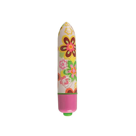 Flower Power - Discreet 7-Speed Floral Vibrator by Rocks Off - Novelty Vibrators