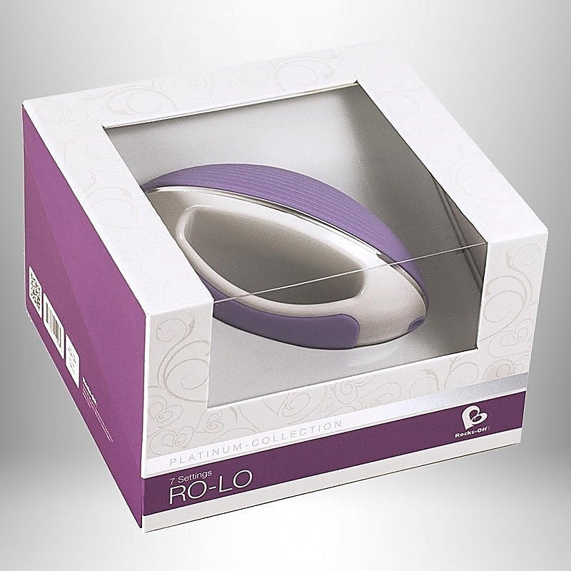 Premium RO-LO Silicone Vibrator by Rocks Off - Luxury Sex Toys