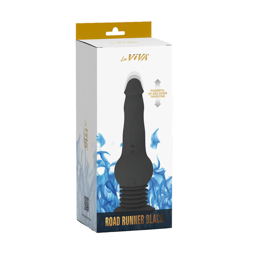 La Viva Road Runner 10 Functions Vibrating Dildo Vibrating Dildos