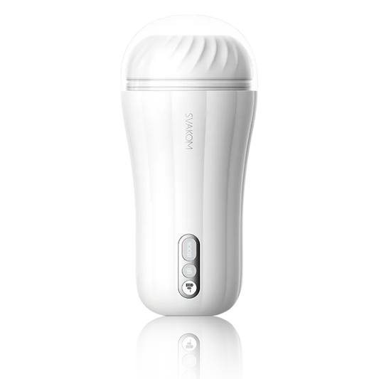 Svakom Robin Vibrating Stroking Male Masturbator - Luxury Sex Toys