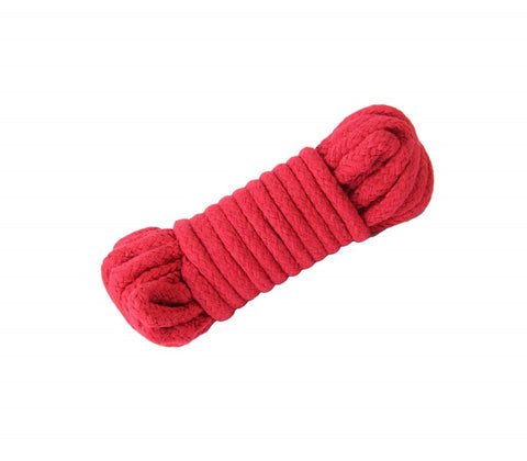 Love In Leather 10 Mtr Cotton Bondage Rope - Cuffs And Restraints