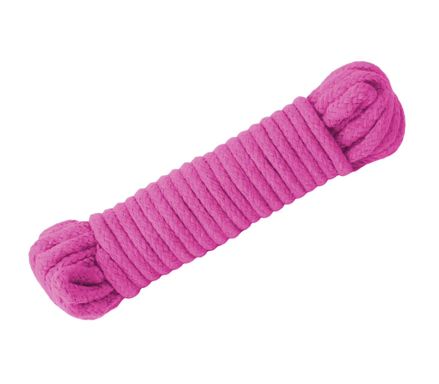 Love In Leather 20m Cotton Bondage Rope Pink Cuffs And Restraints