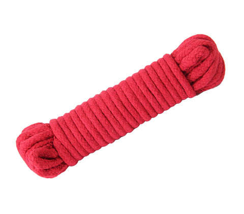 Love In Leather 20m Cotton Bondage Rope - Cuffs And Restraints