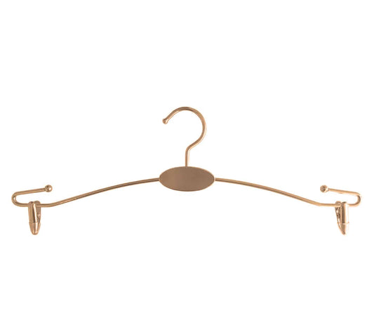 Love In Leather Sturdy Metal Hanger For Lingerie Rose Gold Her Fetish