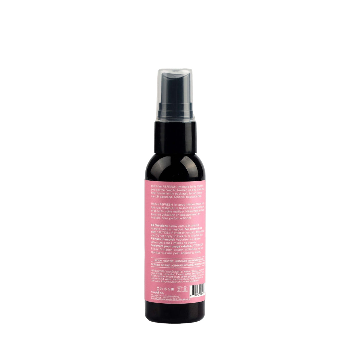 Earthly Body Hemp Seed REFRESH Intimate Spray 60 ml Delay and Excite Sprays