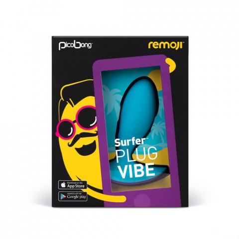 Lelo PicoBong Remoji SURFER Vibrating Butt Plug - Luxury Sex Toys
