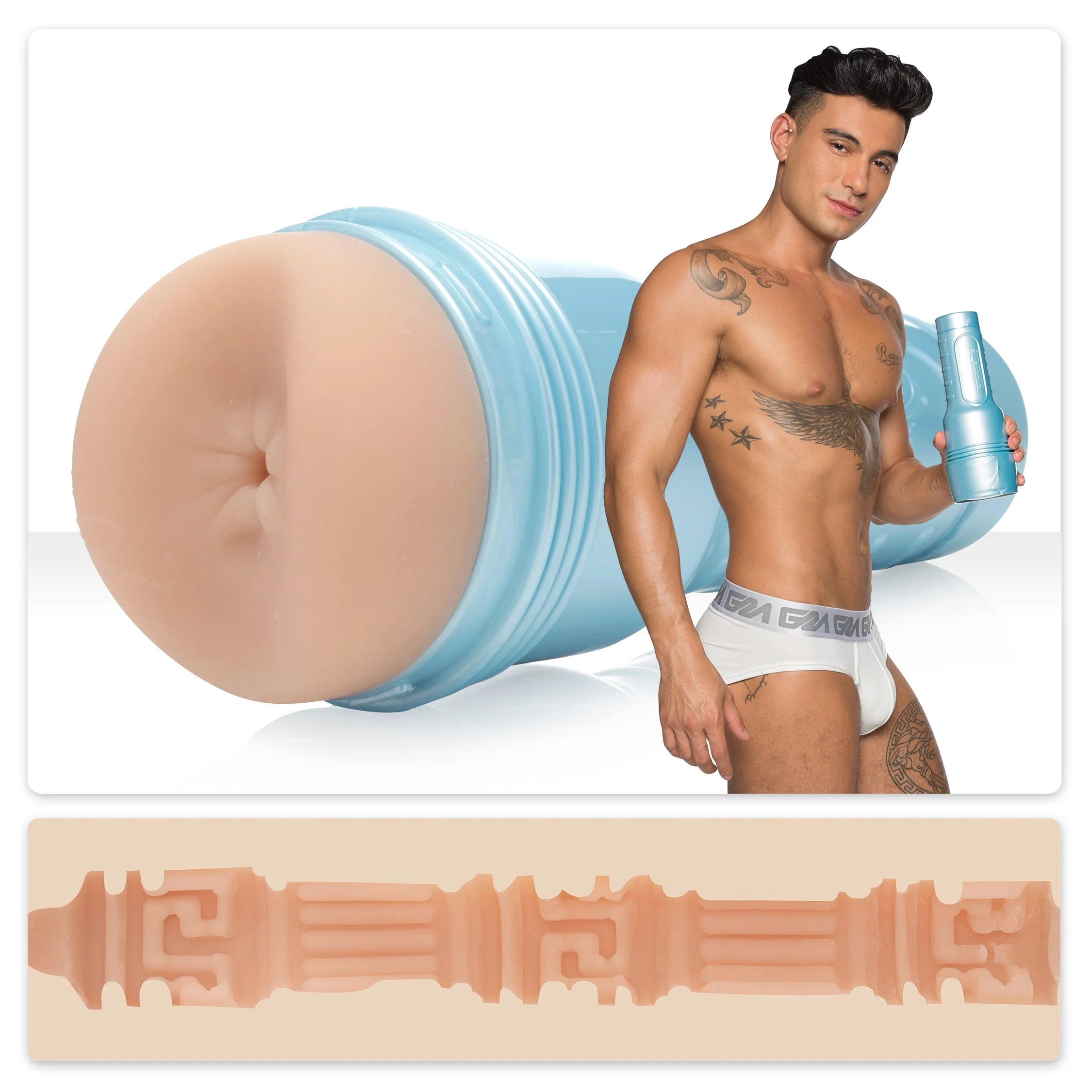 Fleshjack Boys Ricky Roman Dolce Male Masturbator Fleshlight Male Masturbators