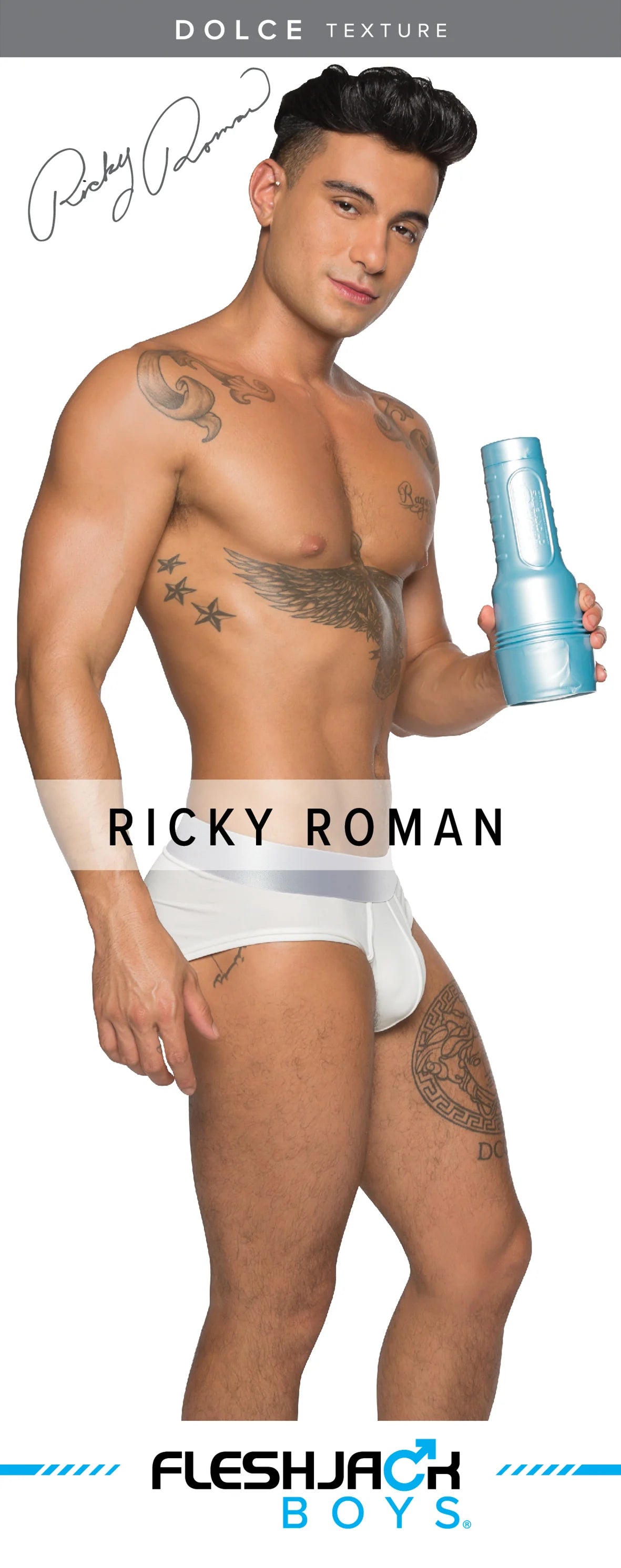 Fleshjack Boys Ricky Roman Dolce Male Masturbator Fleshlight Male Masturbators