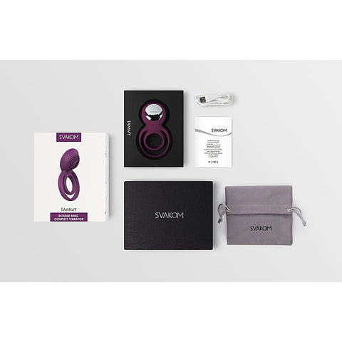 Svakom Tammy Vibrating Double Cock Ring - Vibrating Cock Rings