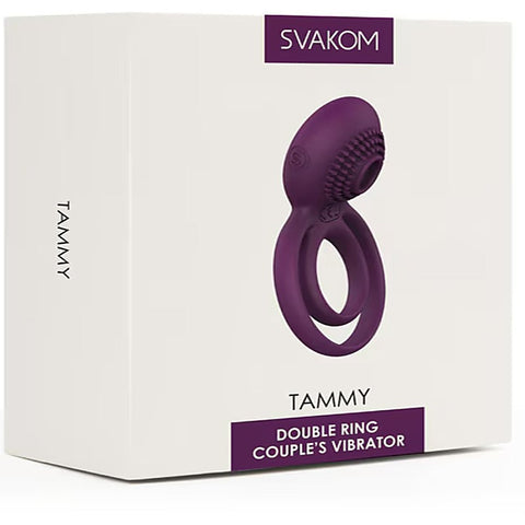Svakom Tammy Vibrating Double Cock Ring - Vibrating Cock Rings
