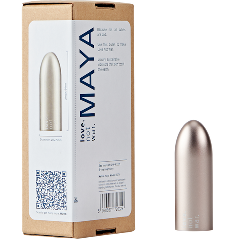 LOVE NOT WAR Maya Bullet Vibrator Head only - Bullet Vibrators